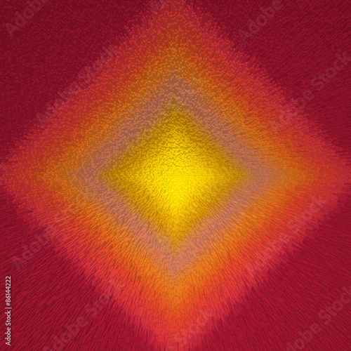 Sunrise colored abstract square shape background