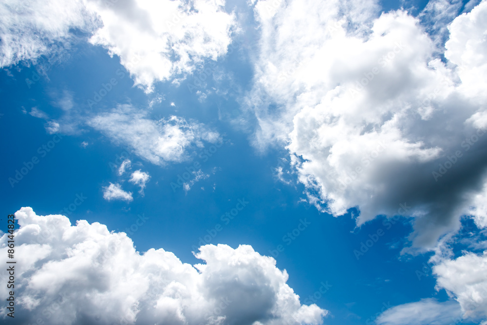 clouds in blue sky clouds in blue sky