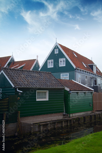 Wallpaper Mural old fishing village of Marken in the Netherlands. Close to Amste Torontodigital.ca