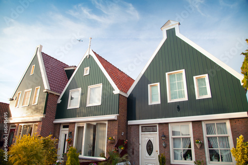 old fishing village of Marken in the Netherlands. Close to Amste