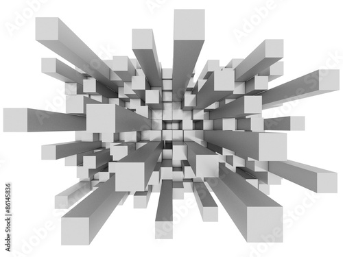 Abstract mosaic 3d background