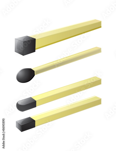 Match Sticks - Illustration