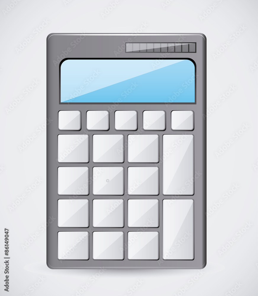 Office supplies design over white background, vector illustratio Office supplies design over white background, vector illustratio