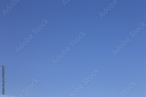 Real blue sky only no cloud(No adjustment)