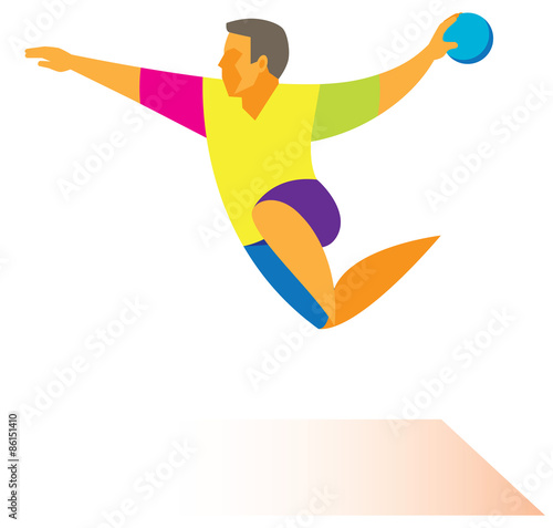 Handball attack