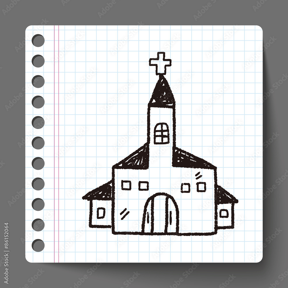 church doodle
