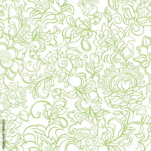 floral seamless pattern