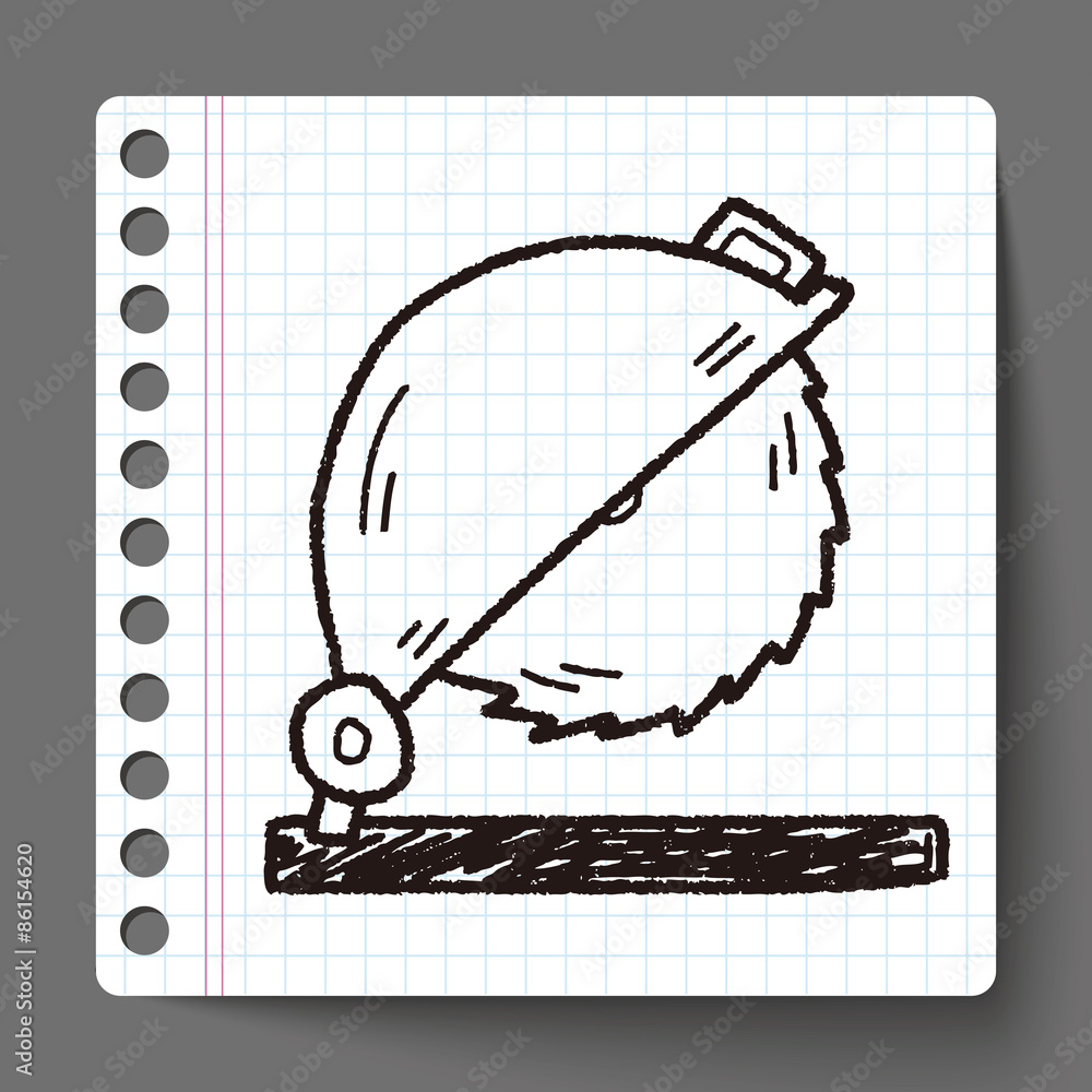 Circular Saw doodle Circular Saw doodle