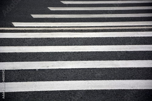 Crosswalk at the road. Picture can be used as a background