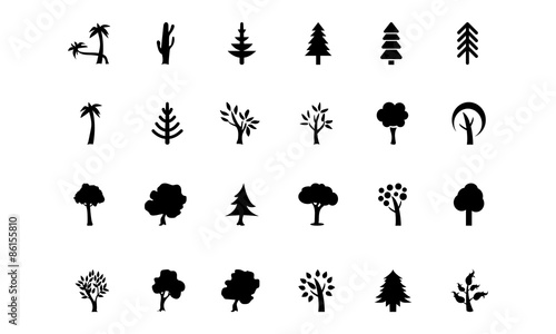 Trees Vector Icons 2
