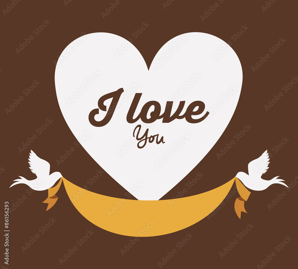 Obraz premium Love design