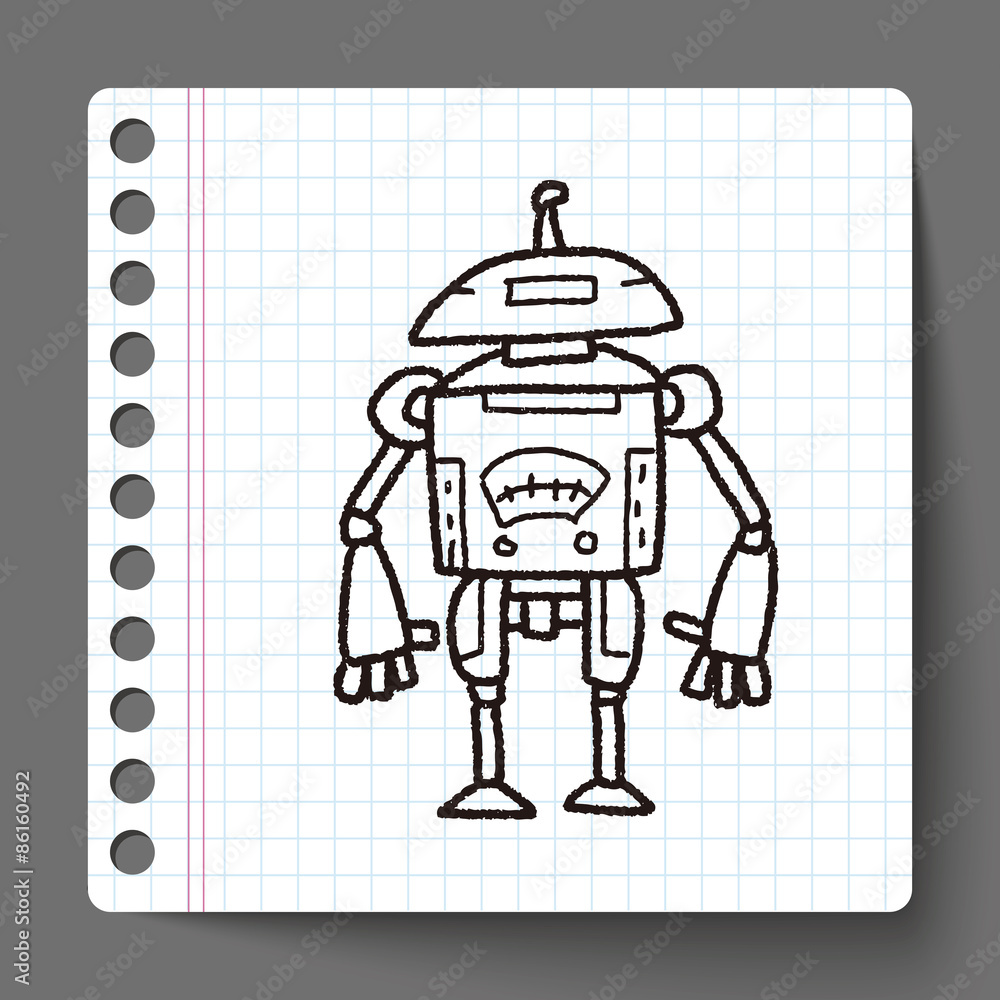 robot doodle robot doodle