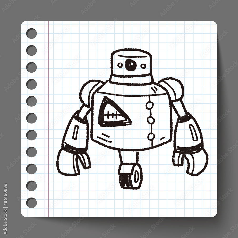robot doodle robot doodle