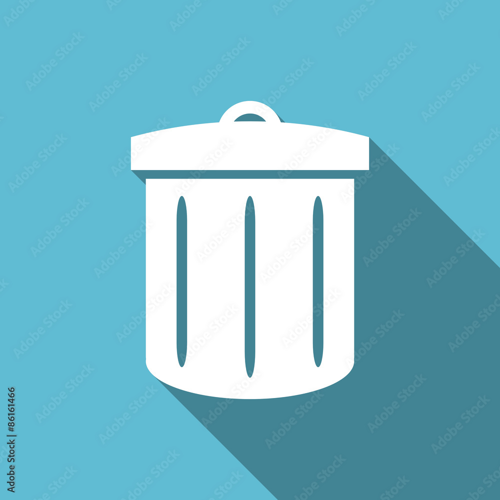 recycle flat icon recycle bin sign recycle flat icon recycle bin sign