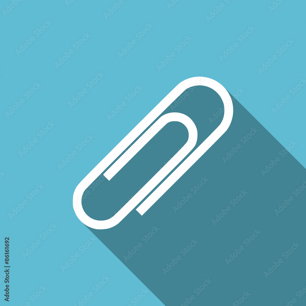 paperclip flat icon paperclip flat icon