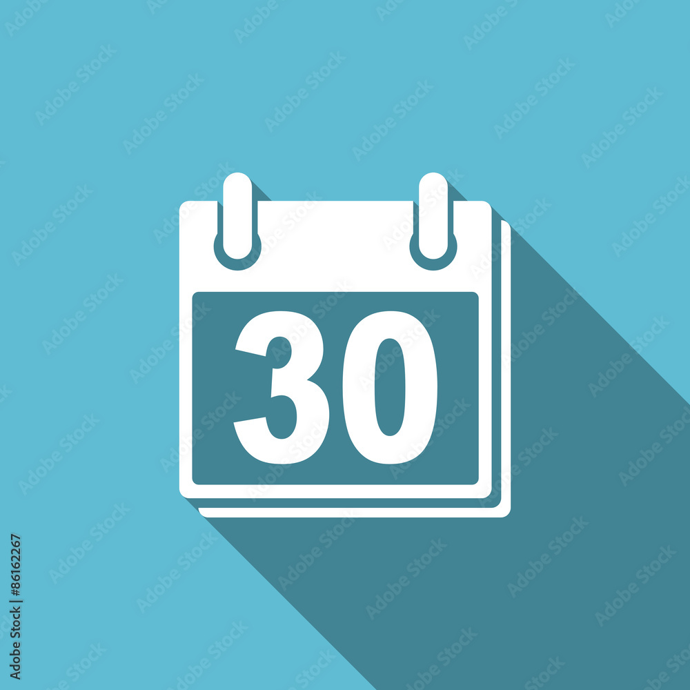 calendar flat icon organizer sign calendar flat icon organizer sign