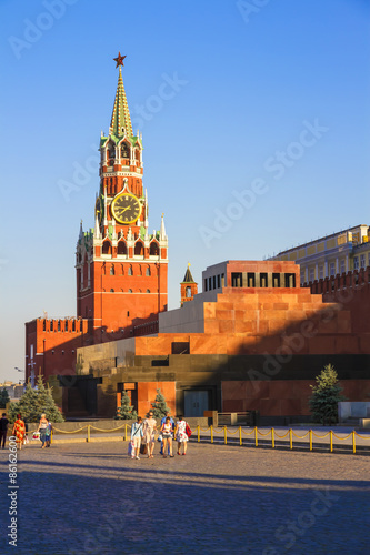 Moscow Kremlin, Spasskaya Tower, Lenin’s Mausoleum, Red Square