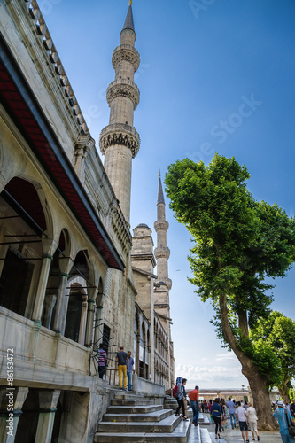 Fotografie Istanbul, Turkey. The Blue Mosque, 1616
