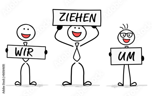 Wir ziehen um