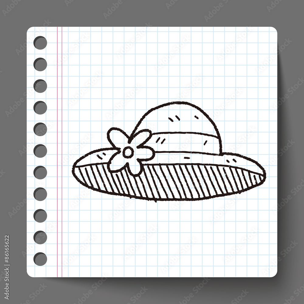 doodle Straw hat doodle Straw hat