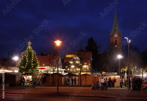 Fototapeta Naklejka Na Ścianę i Meble -  Grossraeschen Weihnachtsmarkt - Grossraeschen christmas market 01