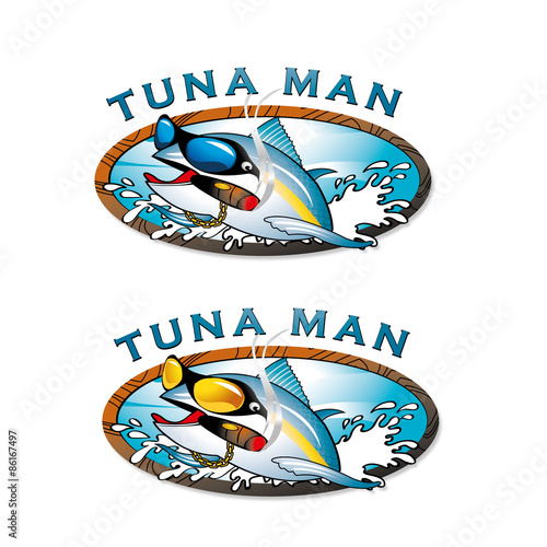 Logo Tuna Man yacht 