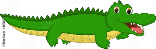 cute crocodile cartoon