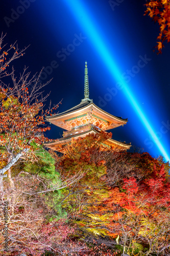Kiyomizu Shrine in Autumn