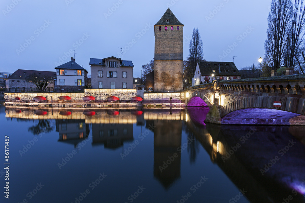 Fototapeta premium Ponts Couverts in Petite-France
