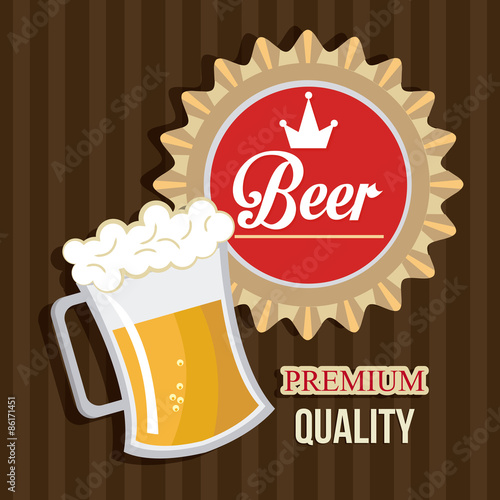 Beer digital design.