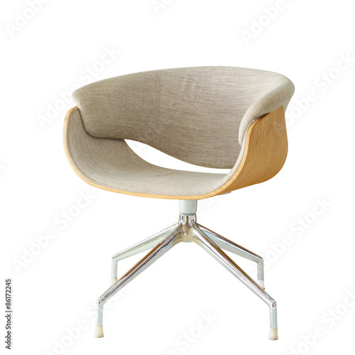 Modern Chair isolated photo