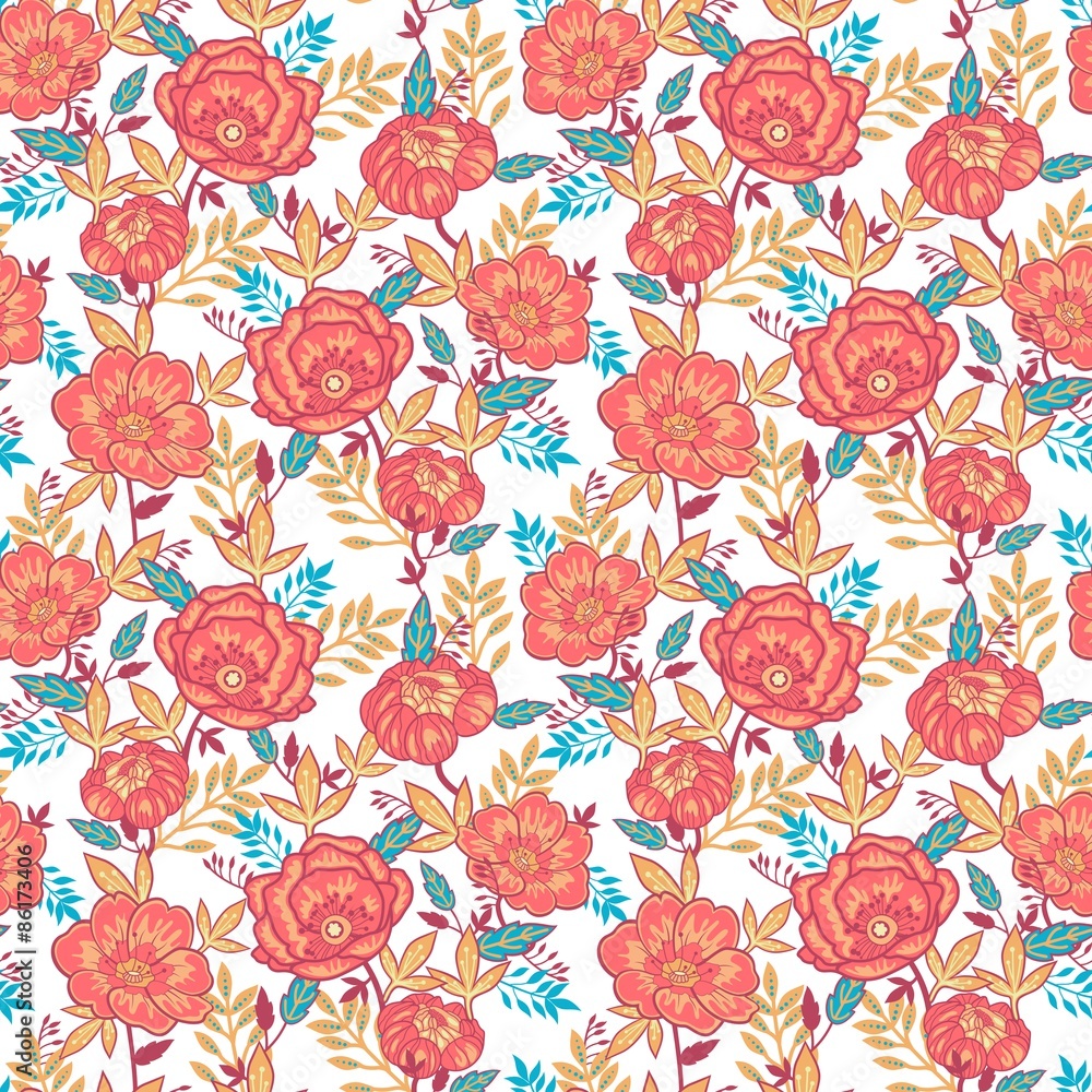 Obraz premium Alice Floral Pattern