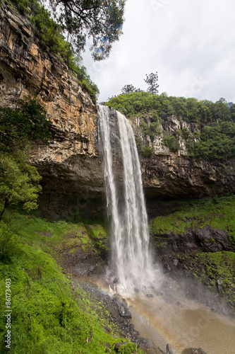 View of Caracol waterfall - Canela City  Rio Grande do Sul - Brazil  