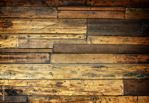 Wallpaper Mural Wooden wall background or texture Torontodigital.ca