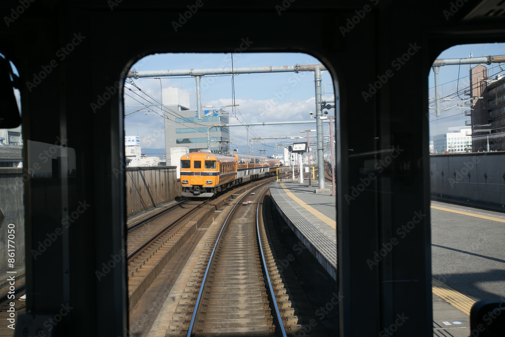 Fototapeta premium .Tokyo railway