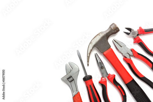 Wallpaper Mural Mechanical kit in the wooden background Torontodigital.ca