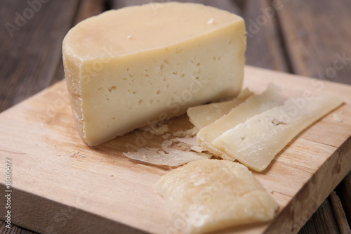 Natural homemade cheddar cheese