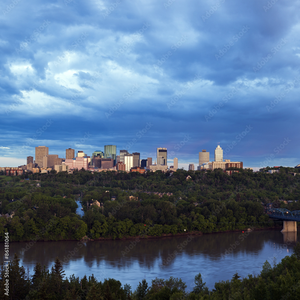 Panorama of Edmonton. Edmonton, Alberta, Canada Panorama of Edmonton. Edmonton, Alberta, Canada