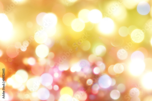 Abstract bright light blurs background