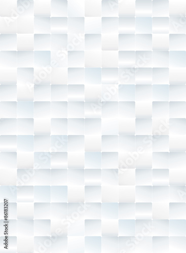 White tiles texture abstract background.
