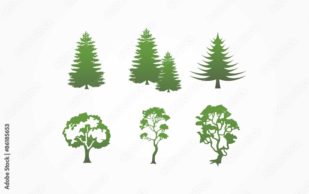 tree abstract logo