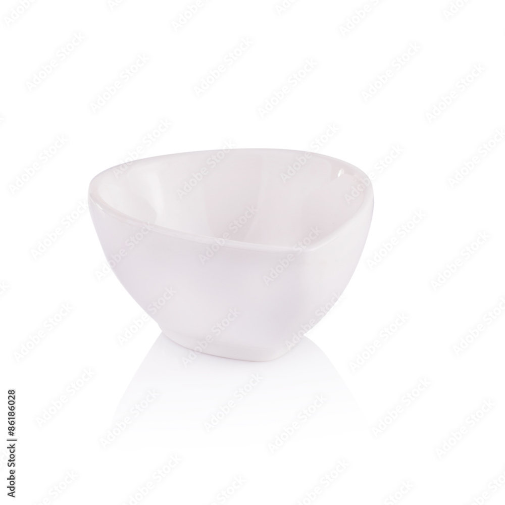 white bowl isolated white bowl isolated