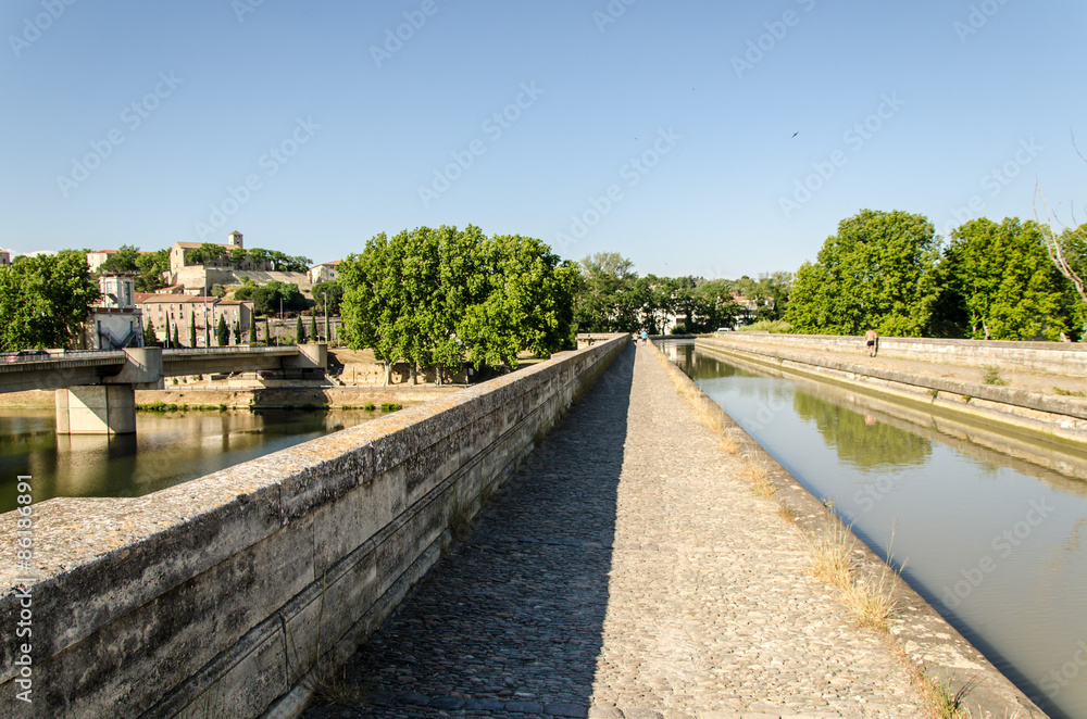 Brücke Canal du midi in Beziers