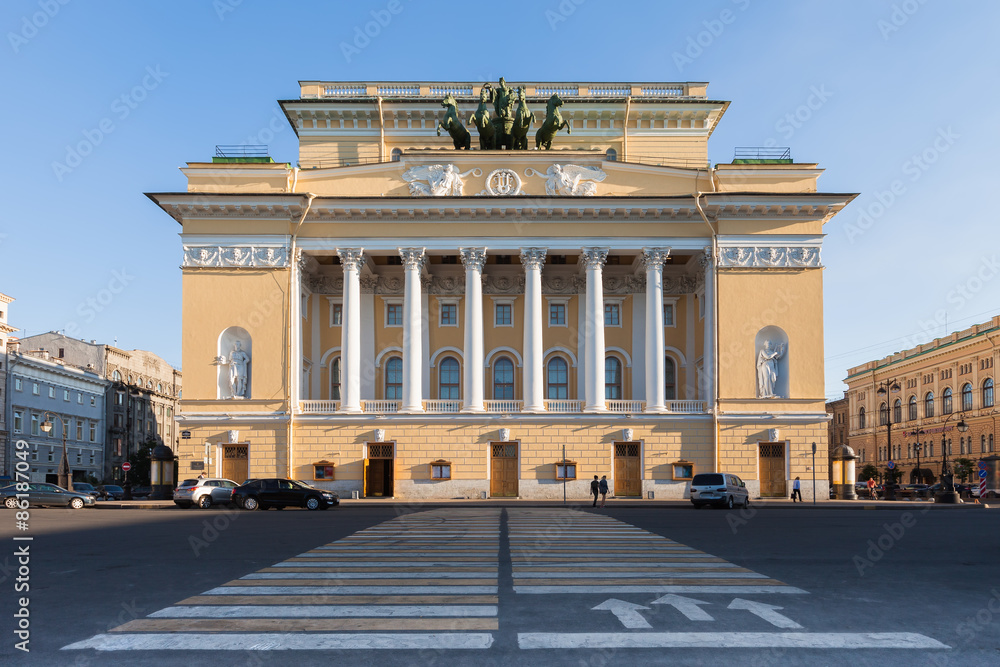 Fototapeta premium Alexandrinsky Theatre, Saint Petersburg
