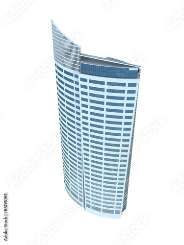 single skyscraper