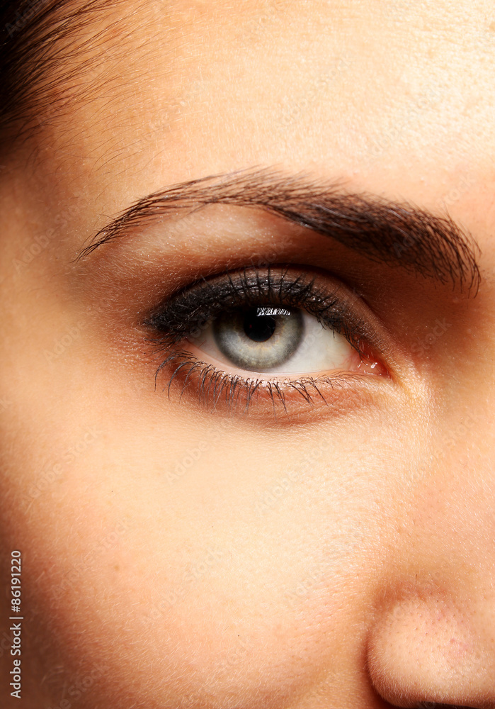 Fototapeta premium Picture of pretty woman's eye