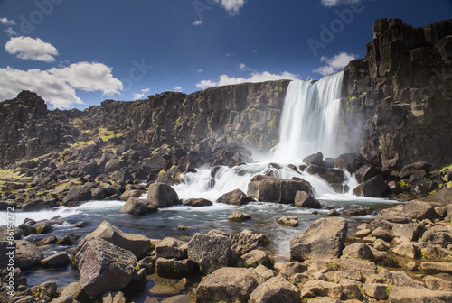 Oxarafoss waterfall