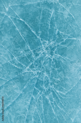 Texture of ice of Sea of Japan.