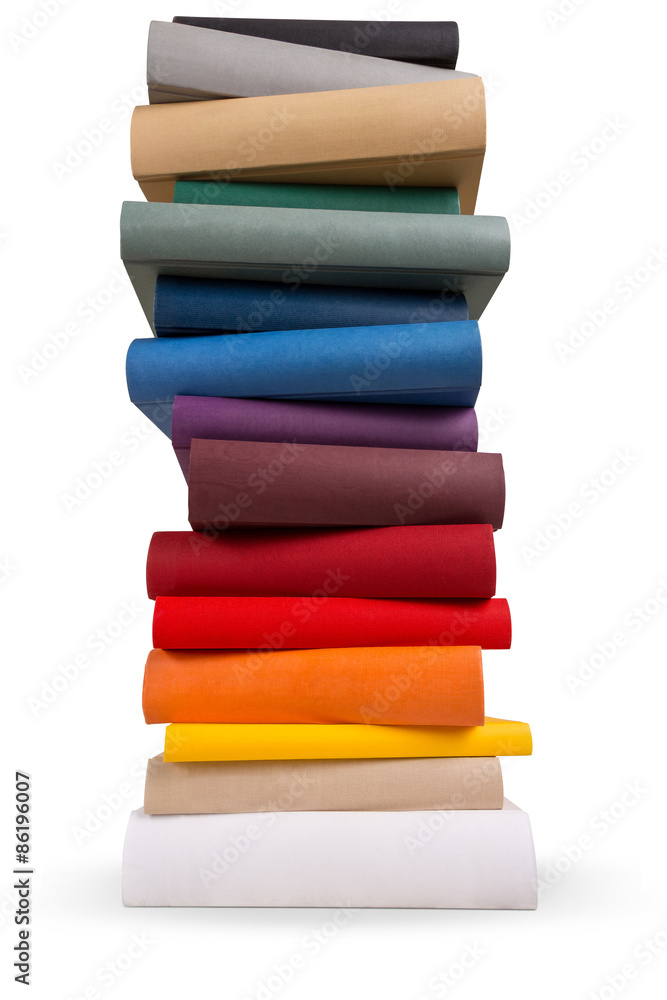 custom made wallpaper toronto digitalPile of different colored books in different sizes