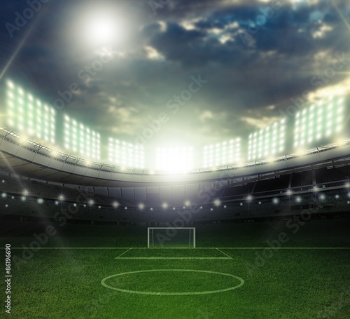 Soccer, stadium, goal. © BillionPhotos.com